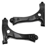 TRQ Front Lower Control Arm Set Compatible with 2015-2019 Ford Transit-150 Transit-250 Transit-350 Transit-350 HD