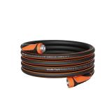 Giraffe Tools Garden Hose 25ft x 5/8\", Water Hose Heavy Duty, Flexible, Lightweight Hybrid Hose with Swivel Handle, Male to Female Fittings, Burst 600 PSI