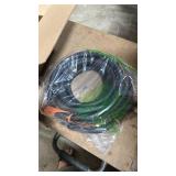 Giraffe Tools Garden Hose 25ft x 5/8\", Water Hose Heavy Duty, Flexible, Lightweight Hybrid Hose with Swivel Handle, Male to Female Fittings, Burst 600 PSI