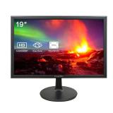 19 Inch PC Desktop Monitor 1440x900, Dual Built-in Speakers, 60Hz, 5ms, Computer Display Low-Blue Light LED Monitors, HDMI, VGA, VESA Mountable Business Screen, Black