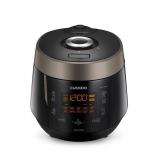 CUCKOO CRP-P1009SB 10-Cup (Uncooked) / 20-Cup (Cooked) Heating Pressure Rice Cooker & Warmer with Nonstick Inner Pot, 13 Menu Modes, Fuzzy Logic Tech, 3 Voice Guide, Auto Clean (Black)