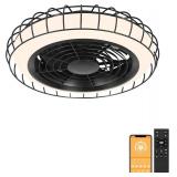 Ohniyou low profile ceiling fan with light: 20