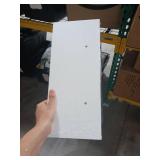 WELLAND Simons Floating Wall Shelf Ledge Shelves, 18-Inch, White
