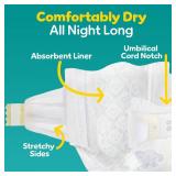 Pampers Baby Diapers - Swaddlers - Size 0, 140 Count, Ultra Absorbent Disposable Newborn Diaper