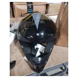 SPARK DOT Youth Motocross Helmet Kids Dirt Bike Helmets - Full Face, Lightweight & Breathable for Off-Road E-Bike BMX MX ATV (with Gloves Goggles Mask) 4Pcs Set, Medium(57-58cm), Grey