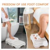 HHuanwfer Shower Bath Step Stackable Bathtub Non Slip Safety Step Stool, Indoor/Outdoor Handicap Wideing Hands Free Platform Medical Portable Stack-Able, for High Beds, Kitchens,Bathroom.
