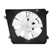 TYFYB 2pcs Left+Right Side Radiator Cooling Fan Set w/Blade Motor Shroud for 2013-2017 Honda Accord #386155A2A01, 190155A2A01, 190155A2A01-PFM,OE Replacement, Push or Pull Type