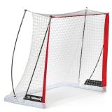 Franklin Sports NHL Portable Street Hockey Goal - Fibertech Lightweight Street + Roller Hockey Goal Set - 50\" Fiberglass