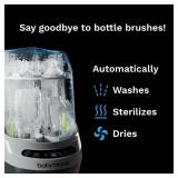 Baby Brezza Bottle Washer Pro - Baby Bottle Washer, Sterilizer + Dryer - All in One Machine Cleans Bottles, Pump Parts, & Sippy Cups - Replaces Hand Washing, Bottle Brushes and Drying Racks