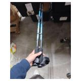Fizan Compact 3 Trekking Poles â 5.6 oz Ultralight, Backpacking, Thru Hiking Poles, Adjustable, Collapsible, Customized Fit, EVA Grips, Aluminum Walking Sticks (Compact 3 / EVA/Blue)