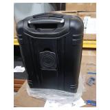 Wrangler 20\" Astral Hardside Carry-On Luggage, Black