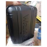 Wrangler 20\" Astral Hardside Carry-On Luggage, Black