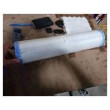 Pentair Pentek EPM-20BB Big Blue Carbon Water Filter, 20-Inch, Whole House Modified Epsilon Carbon Block Replacement Cartridge with Bonded Powdered Activated Carbon (PAC) Filter, 20\" x 4.5\", 10 Micr