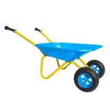 3T GROUP Toddler Wheelbarrow,Children Wheelbarrow Toy for Kids Gardening Tool Set,Kids Wheel Barrel,Wheel Barrow Sowing,Digging Sand,Sweeping Leaves,Shoveling Snow Blue(Blue)