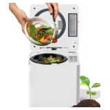 3L Electric Composter for Home, Kitchen Compost Bin for Countertop, Odorless/Auto-Clean/LED Display, One-Touch Composting to Handle Daily Household Food Waste.