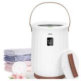 Asuka Towel Warmer, Towel Warmer for Bathroom with LED Display, Luxury Bucket Towel Warmer, Auto Shut Off & Adjustable Timer 15/30/45/60, Fits for Oversize Towels Blankets, Ideal Gift for Family