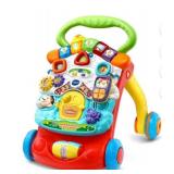 VTech Stroll & Discover Activity Walker with Accessories, Baby and Toddler Toys - Retail: $44