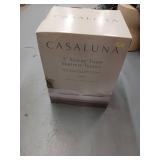 Queen 3\" Sereneâ¢ Foam Mattress Topper - Casalunaâ¢: CertiPUR-US, Plush Polyester Cover, Machine Washable - Retail: $179