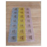 Weekly Pill Organizer - AM/PM 7 Day Medicine Box - Retail: $8