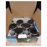 SOLPEX 12 Pack Solar Outdoor Lights Pathway, Stainless Steel Solar Lights Outdoor Waterproof,LED Landscape Lighting - Retail: $24