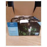 SOLPEX 12 Pack Solar Outdoor Lights Pathway, Stainless Steel Solar Lights Outdoor Waterproof,LED Landscape Lighting - Retail: $24