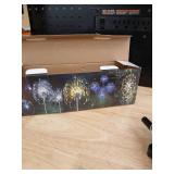 Solar Firework Lights, Garden Light 5 Pack 120 LED Remote Control Solar Decorative Light - Retail: $19