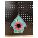 Decorative Butterfly Garden Birdhouse - Retail: $15