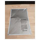 Vintage Style Garden Flowers Metal Sign - Retail: $15