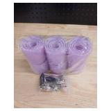 Assorted Purple Hair Rollers with Clips - Retail: $12