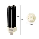 Flyercatch (4 Pack) 43050 Replacement Black Light Bulb for DynaTrap DT1775,DT1750,3/4 Acre and 1 Acre,PLC- 26 Watt - Retail: $17