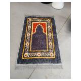 Prayer Rug Muslim Mat Islamic - Padded Very Thick Prayer Rug Sajadah for Men Women with Islam Prayer Beads, Soft and Luxury  - Retail: $24