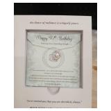 40th Birthday Pearl Necklace Gift Set with Book - Retail: $45