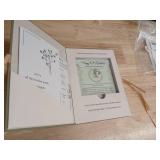 40th Birthday Pearl Necklace Gift Set with Book - Retail: $45