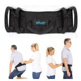 Vive Gait Belt (300lbs) Transfer Belt with Handles - Medical Nursing Safety Patient Assist - Retail: $16