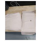 Lacoste Blush Cotton Bed Sheets Set-Full Size-Fitted sheet and 2 pillow cases - Retail: $45