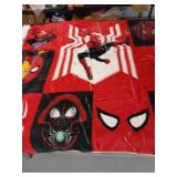 Spider-Man Themed Character Blanket 40 inches x 50 inches - Retail: $25