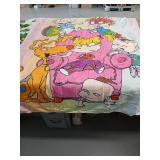 Rugrats Cartoon Character Blanket 40 inches x 50 inches  - Retail: $25