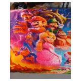 Super Mario Blanket 50 inches x 60 inches - Retail: $25
