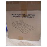 Inflatable SUV Air Mattress Bed Car Mattress for SUV, Double-Sided Flocking Travel Camping Bed, Car Sleeping Mattress for Universal SUV with Air Pump 2 Pillows - Retail: $69