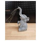 GIGALUMI Solar Garden Decor Watering Elephant Statues Outdoor - Retail: $32