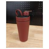 Premium Stainless Steel Shaker Water Bottle with Window - Retail: $25