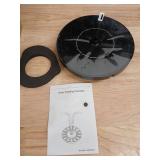 Solar Fountain, 1.5W Solar Bird Bath Fountains Pump Floating Solar Powered Water Fountain with 6 Nozzles and Fixer, Solar Fountain for Bird Bath, Outdoors, Garden, Pond, Pool - Retail: $9