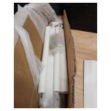Bamboo Kids Clothing Rack with Dual Poles, Child Dress Up Rack, Clothing OrganizerRack - Retail: $24