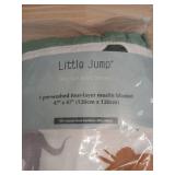 Little Jump Dinosaur Muslin Baby Blanket - Retail: $24