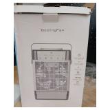 Portable LED Desktop Cooling Fan - Retail: $25