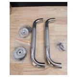 2 Pack 12 inch Shower Hand Bar - Retail: $0