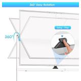 $240 maxtek 72x48 Rolling Double-Sided Magnetic Whiteboard on Wheels