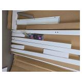 $240 maxtek 72x48 Rolling Double-Sided Magnetic Whiteboard on Wheels