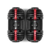 $345 Bowflex SelectTech 552 Dumbbell Set - Black