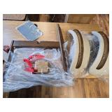 $180 COLAMY Counter Height Bar Stools Set of 2, Upholstered